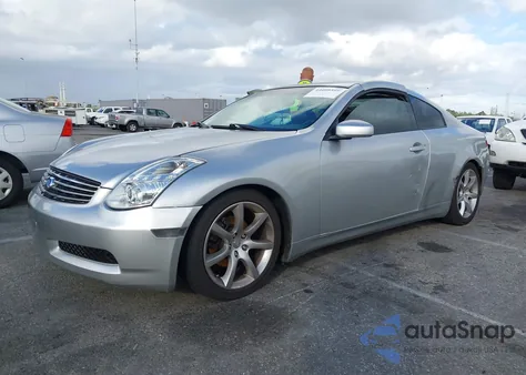 2003 Infiniti G35 Base W/Leather z USA, uszkodzony, nr VIN JNKCV54E53M202233